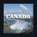 Horseshoe Falls Canada Travel Souvenir Magnet<br><div class="desc">Tipp: Zeitgezogene Reisemagnete sind eine großartige Möglichkeit,  Ihre Reisen zu verfolgen und Zazzle macht es einfach,  ein Datum hinzuzufügen.</div>