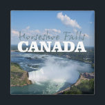Horseshoe Falls Canada Travel Souvenir Magnet<br><div class="desc">Tipp: Zeitgezogene Reisemagnete sind eine großartige Möglichkeit,  Ihre Reisen zu verfolgen und Zazzle macht es einfach,  ein Datum hinzuzufügen.</div>
