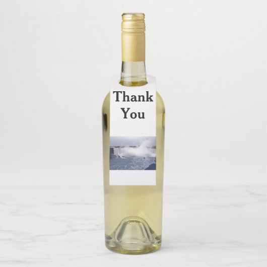 Horseshoe Falls Flaschenanhänger (Auf Flasche)