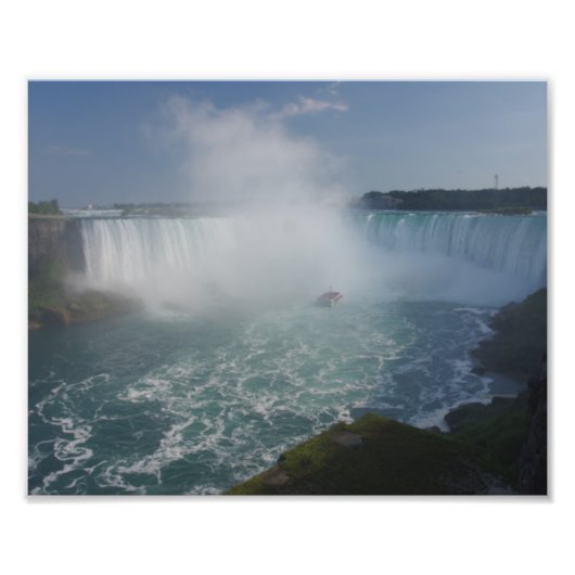Horseshoe Falls in Niagara Falls Fotodruck (Vorne)