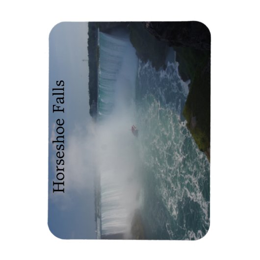 Horseshoe Falls in Niagara Falls Magnet (Vertikal)