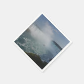 Horseshoe Falls in Niagara Falls Serviette (Ecke)