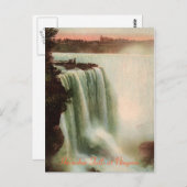Horseshoe Falls in Niagara Postcard Postkarte (Vorne/Hinten)