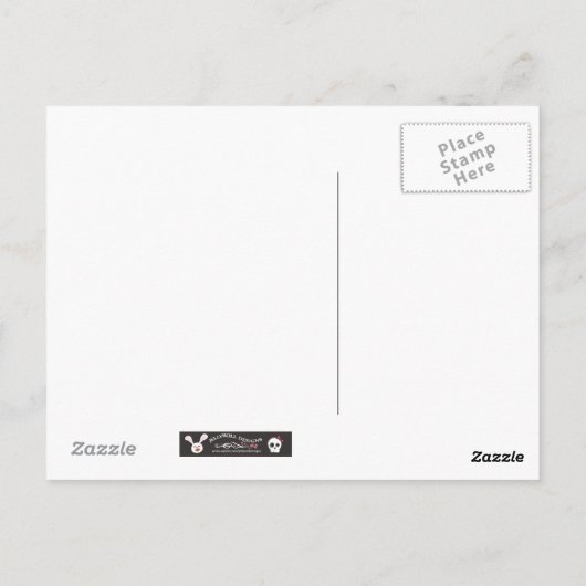 Horseshoe Falls (Niagarafälle) nachts Postkarte (Rückseite)