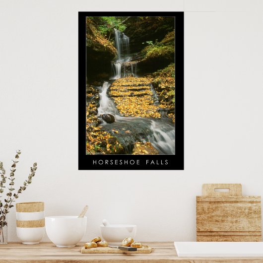 Horseshoe Falls Poster (Küche)