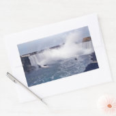 Horseshoe Falls Rechteckiger Aufkleber (Umschlag)