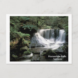 HorseShoe Falls Tasmania Postkarte