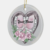 Horseshoe Hearts Ornamente (Links)