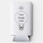 Horseshoe in Stacheldraht Selters Dosenkühler (Rückseite)