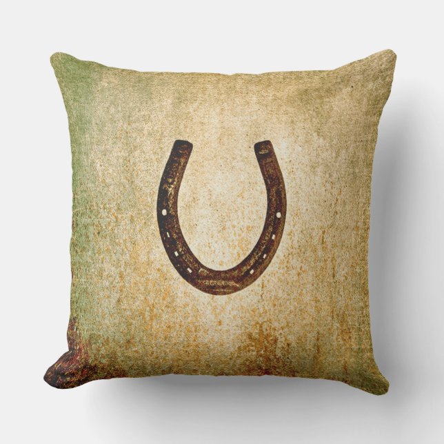Horseshoe Kissen Für Draußen (Vorderseite)