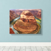 Horseshoe-Kurve Leinwanddruck (Insitu (Holzboden))