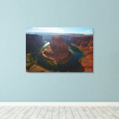 Horseshoe-Kurve Leinwanddruck (Insitu (Holzboden))