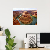 Horseshoe-Kurve Poster (Heimbüro)