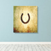 Horseshoe Leinwanddruck (Insitu (Holzboden))