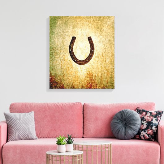 Horseshoe Leinwanddruck (Insitu (Wohnzimmer))