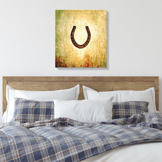 Horseshoe Leinwanddruck (Insitu (Schlafzimmer))