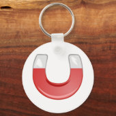 Horseshoe Magnet Schlüsselanhänger (Vorderseite)