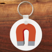 Horseshoe Magnet Schlüsselanhänger (Vorderseite)
