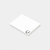 Horseshoe Post-it Klebezettel (angewinkelt)