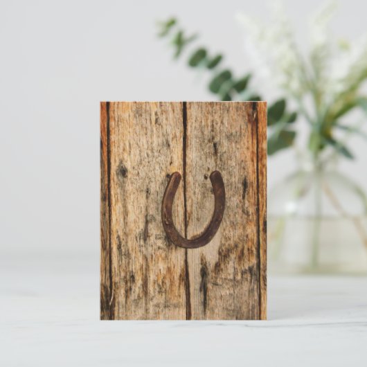 Horseshoe Postkarte (Stehend Vorderseite)