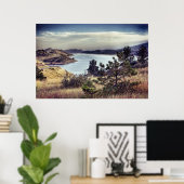 Horseshoe Reservoir Colorado Poster (Heimbüro)