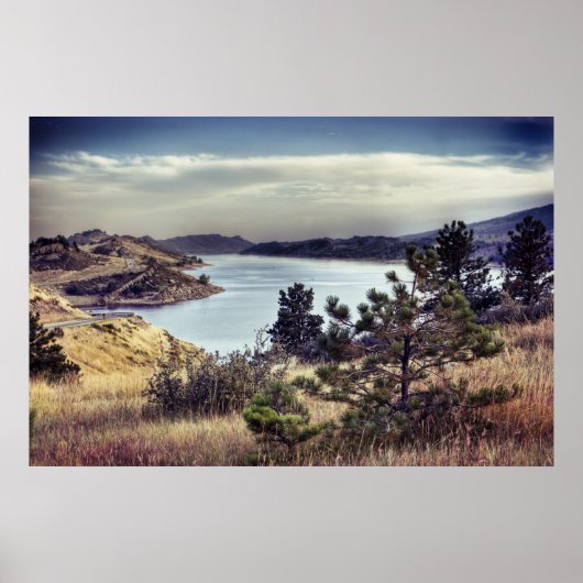 Horseshoe Reservoir Colorado Poster (Vorne)