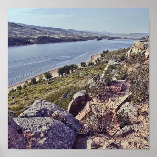 Horseshoe Reservoir Colorado Poster (Vorne)