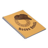 Horseshoe Rodeo Ready Notizblock (Rechte Seite)