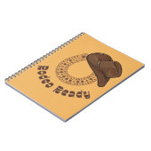 Horseshoe Rodeo Ready Notizblock (Linke Seite)