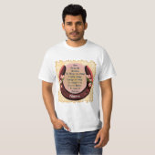 Horseshoe Serenity Prayer T-Shirt (Vorne ganz)
