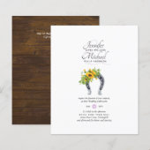 Horseshoe Sonnenblume von Low Budget Wedding Netwo (Vorne/Hinten)