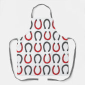 Horseshoe Viel Glück Horseshoe Schürze (Vorderseite)