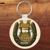 Horseshoe wünscht gut schlüsselanhänger (Vorderseite)