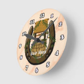 Horseshoe wünscht gute Uhr (Winkel)