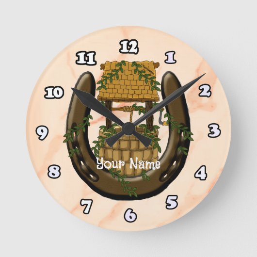 Horseshoe wünscht gute Uhr (Vorderseite)