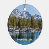 Horseshosee, Mammoth Seen, CA Keramikornament (Links)