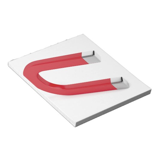 Horseshotelmagnet Notizblock (angewinkelt)