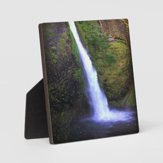 Horsetail Falls Fotoplatte (Vorderseite)