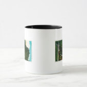 Horsetail Falls in Columbia River Gorge Tasse (Zentrum)