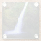 Horsetail Falls, Oregon Glasuntersetzer (Rückseite)