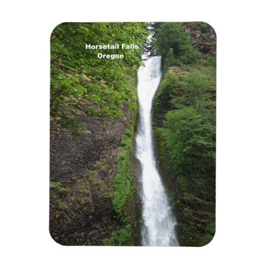 Horsetail Falls, Oregon Magnet (Vertikal)