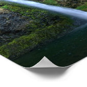 Horsetail Falls, Oregon Poster (Ecke)