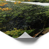 Horsetail Falls, Oregon Poster (Ecke)