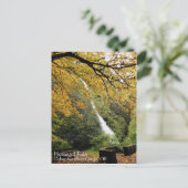 Horsetail Falls, Oregon Postkarte (Stehend Vorderseite)
