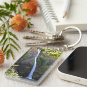 Horsetail Falls, Oregon Schlüsselanhänger (Vorderseite rechts)