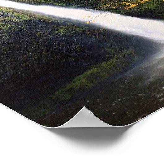 Horsetail Falls Poster (Ecke)