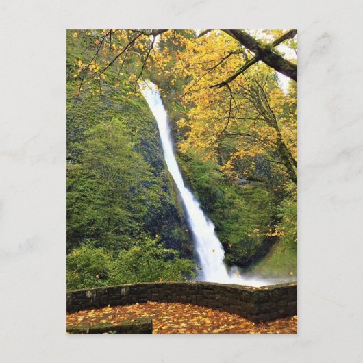 Horsetail Falls Postkarte (Vorderseite)