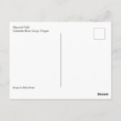 Horsetail Falls Postkarte (Rückseite)