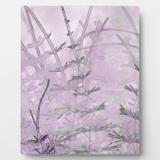 Horsetail Grass/Stems Fotoplatte (Vorderseite)