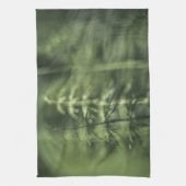 Horsetail Nature Foto Grüne Blüte Geschirrtuch (Vertikal)